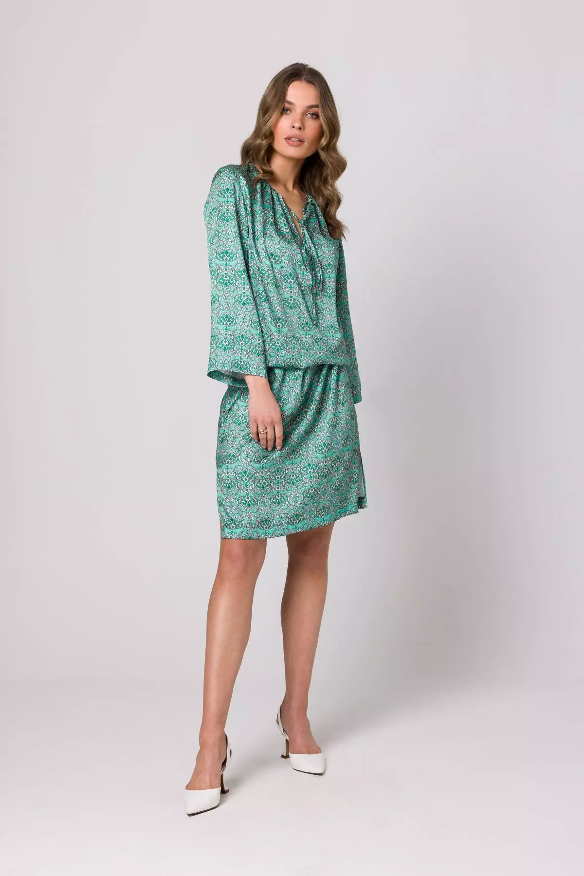Bedrucktes Kleid