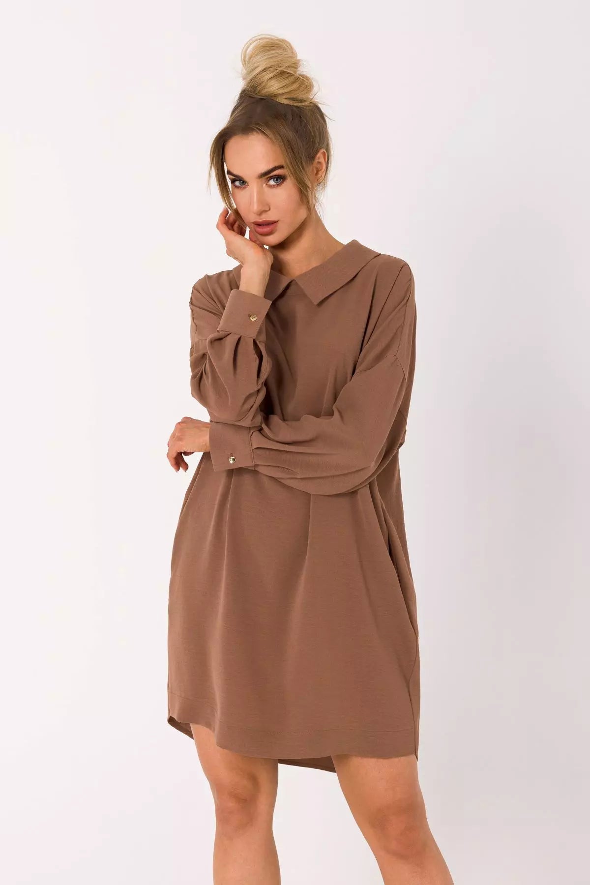 Causalkleid mit Kragen