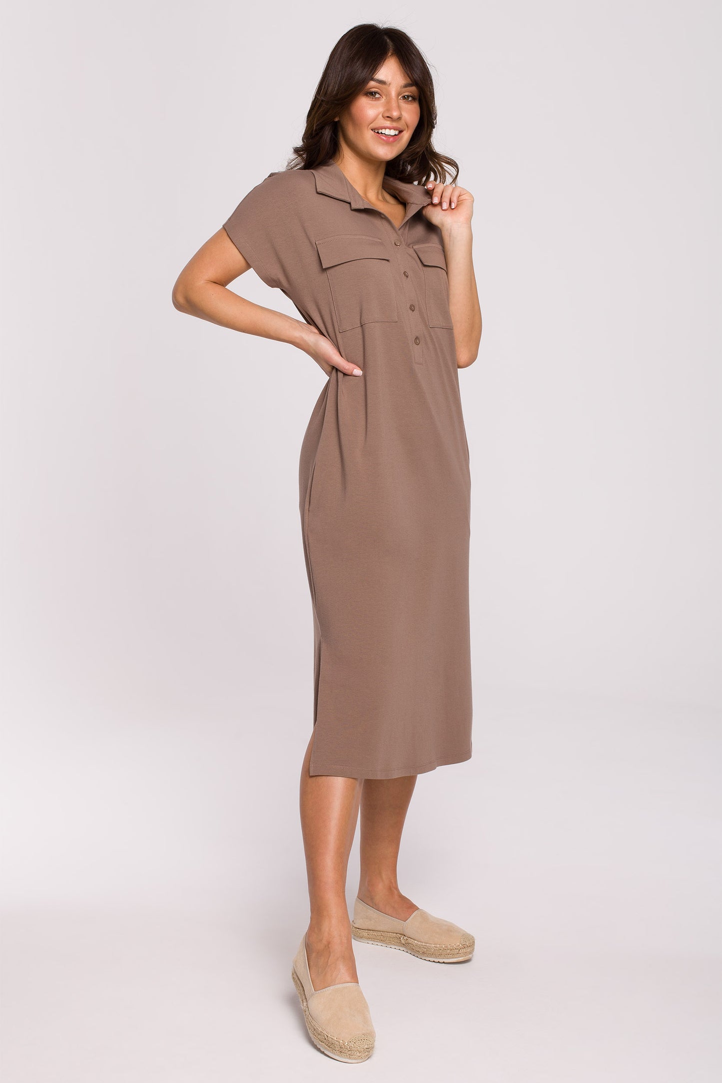 Safari Kleid - Baumwolle