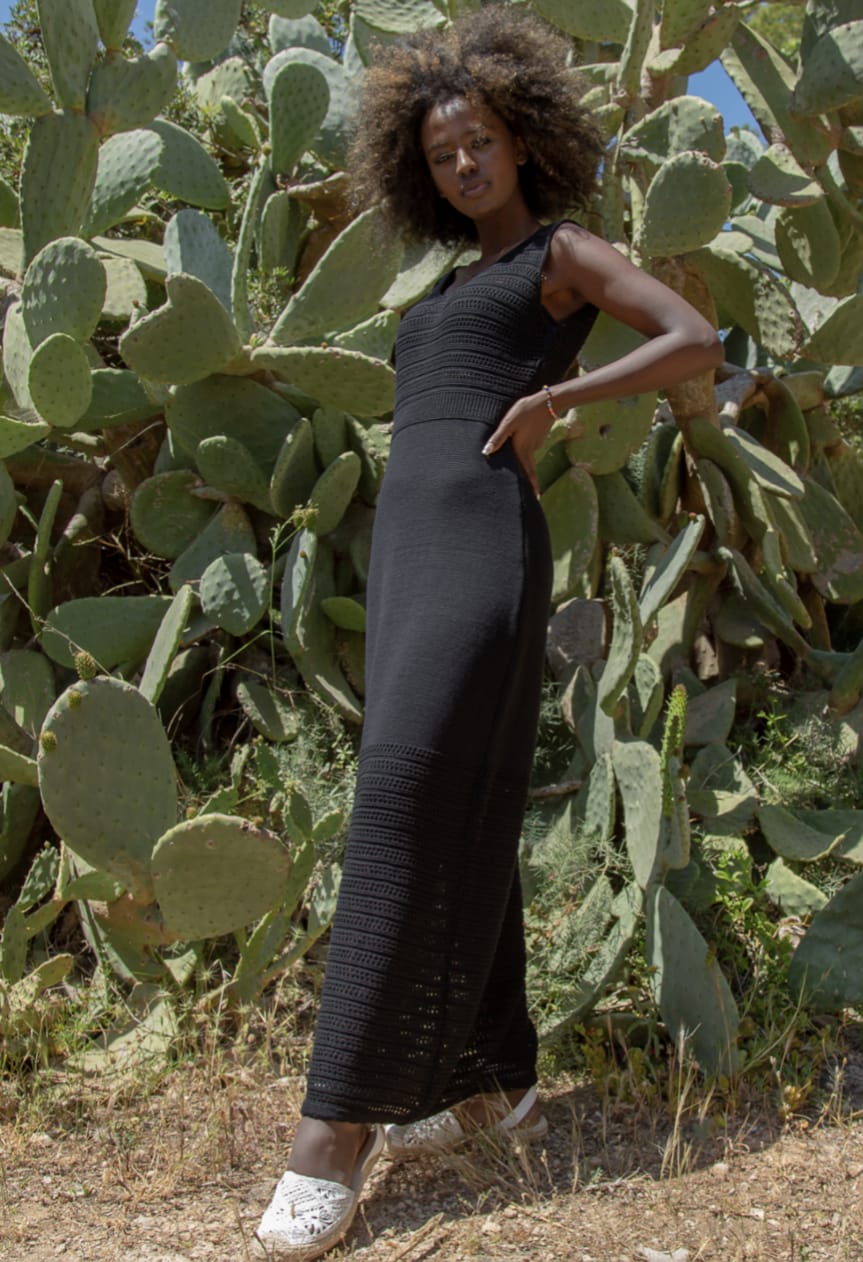 Strand Boho Kleid Bamboo Cotton