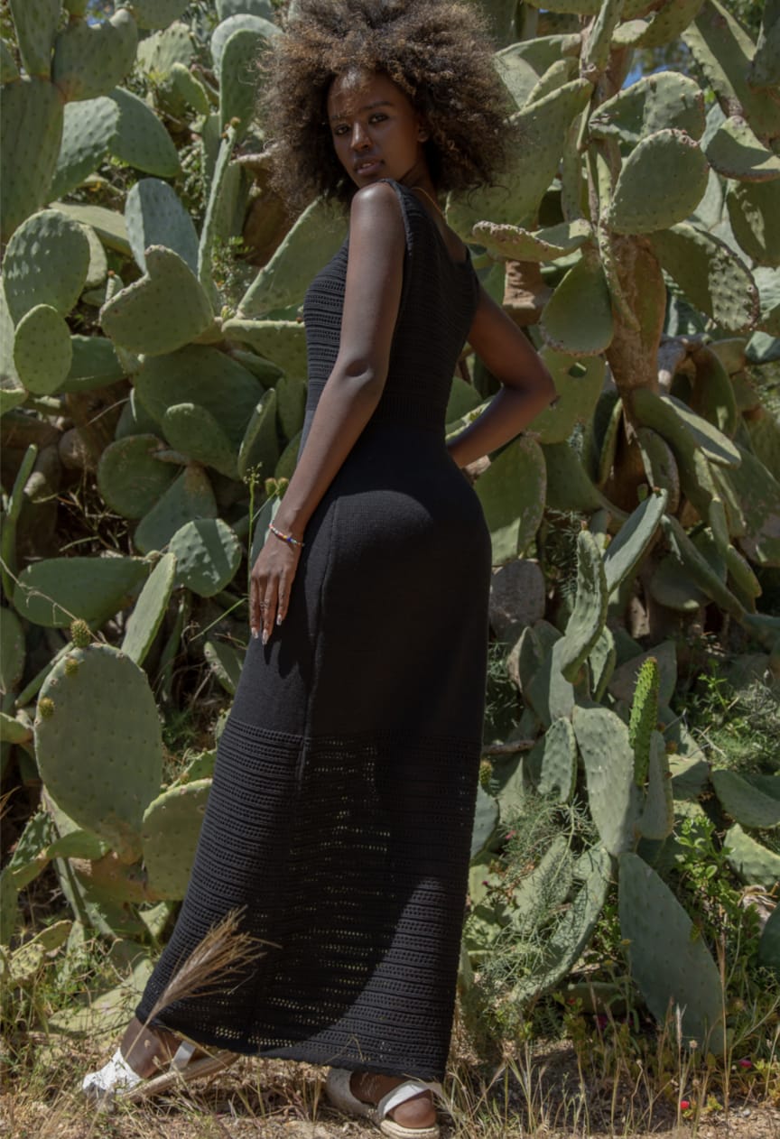 Strand Boho Kleid Bamboo Cotton