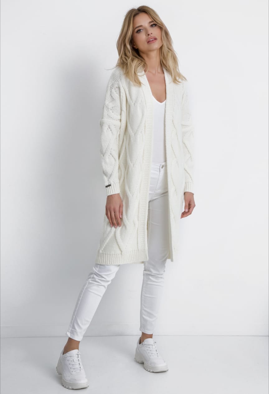 Cardigan Alpaka und Wolle
