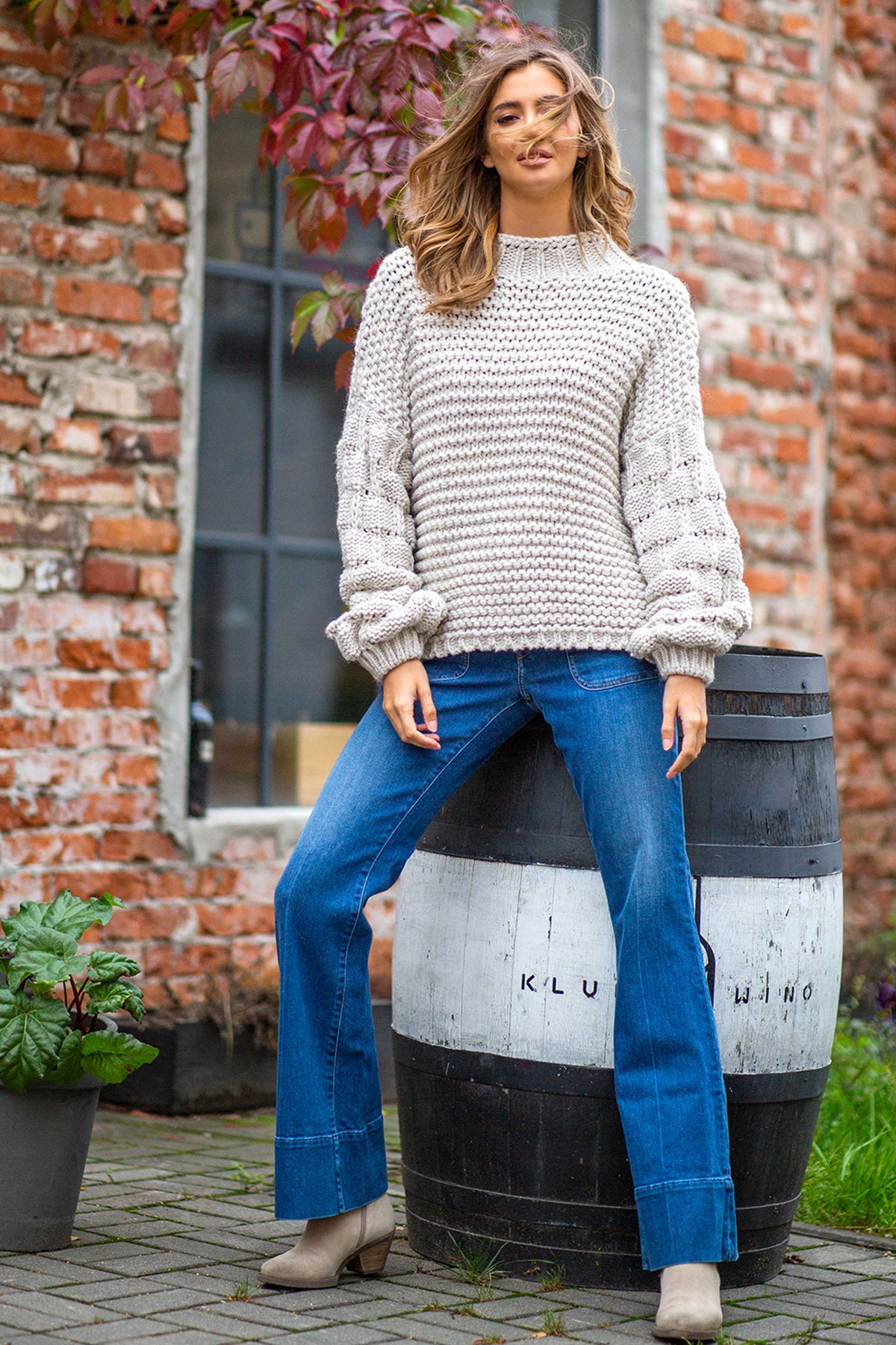 CHUNKY KNIT PULLOVER
