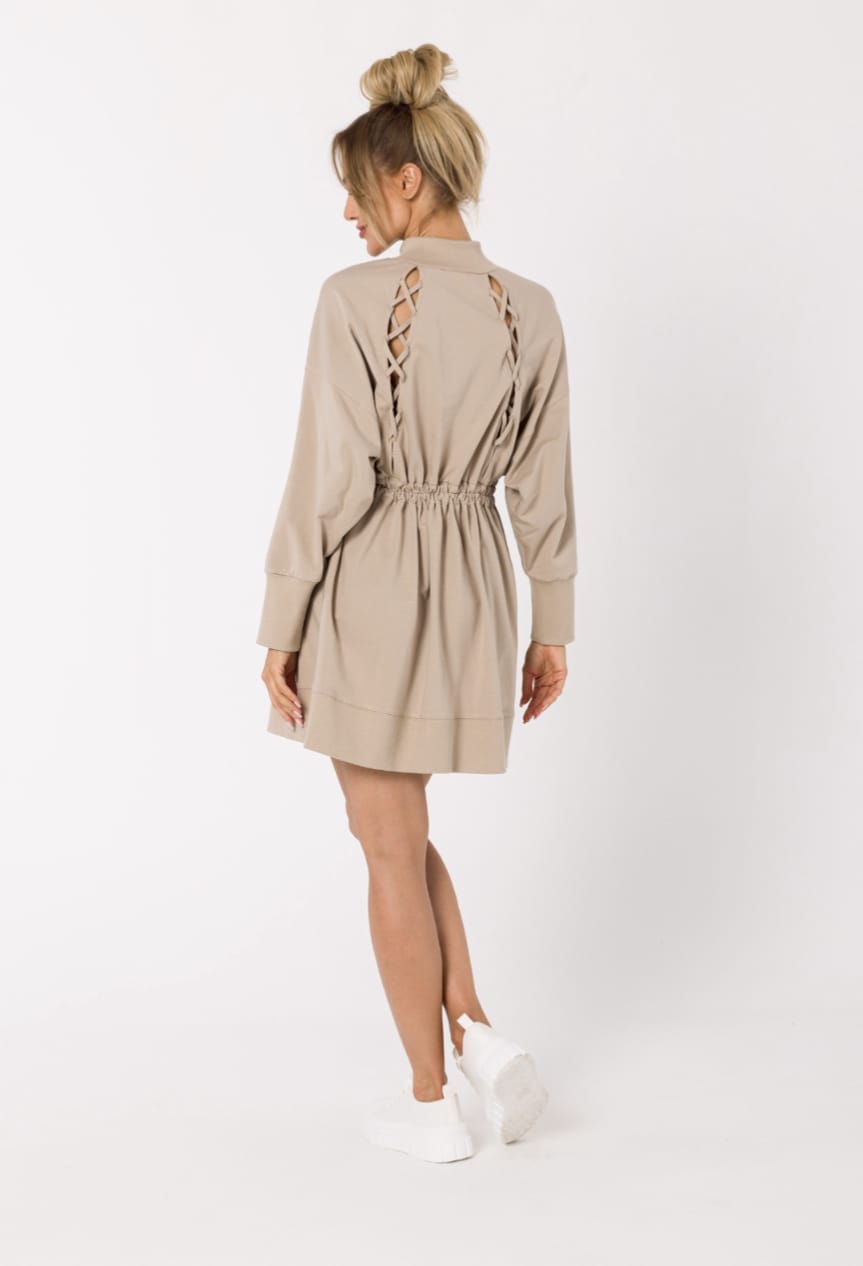 Sport Kleid / Sweatshirt mit Reißverschluss