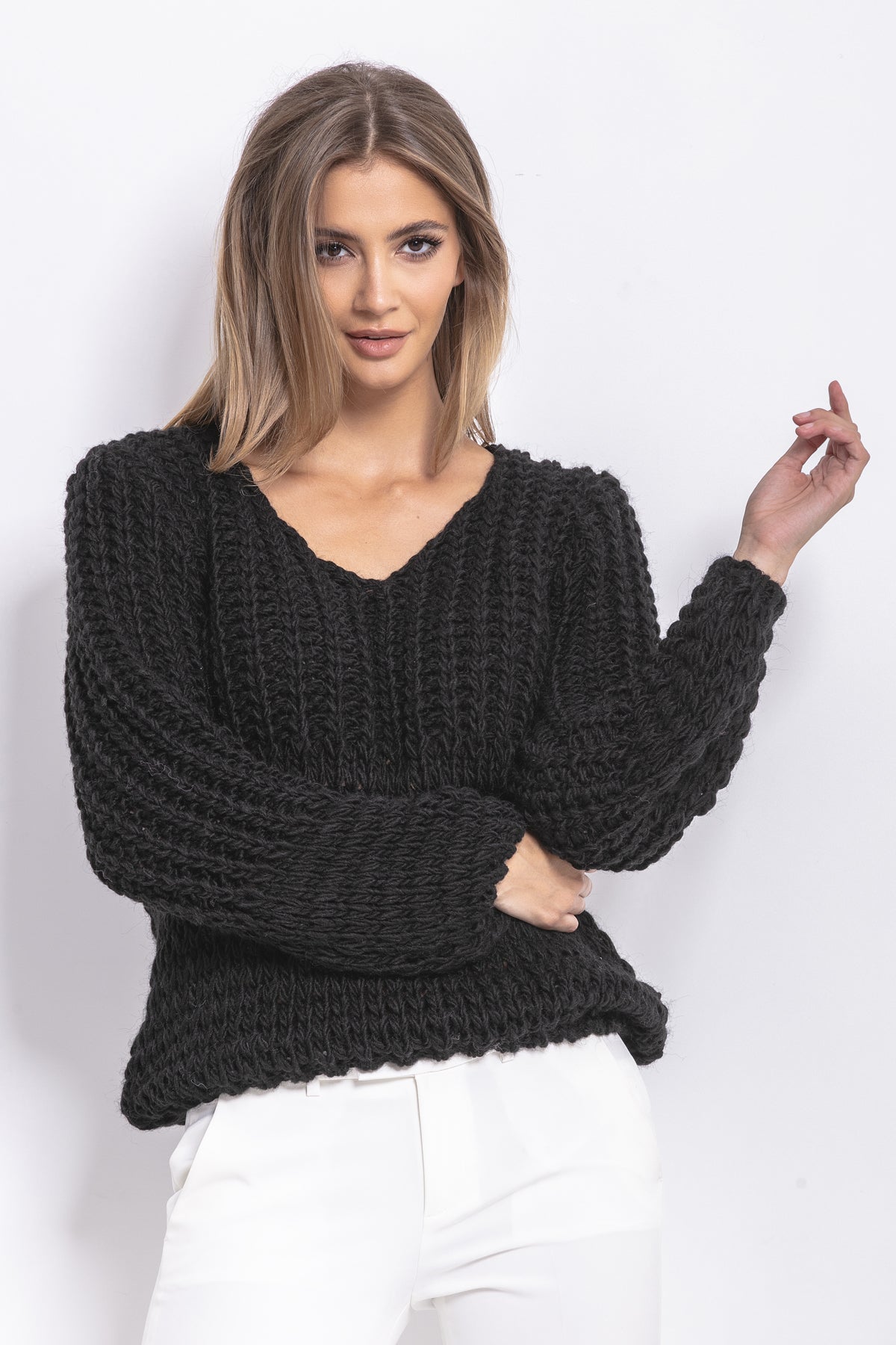 PULLOVER CHUNKY KNIT