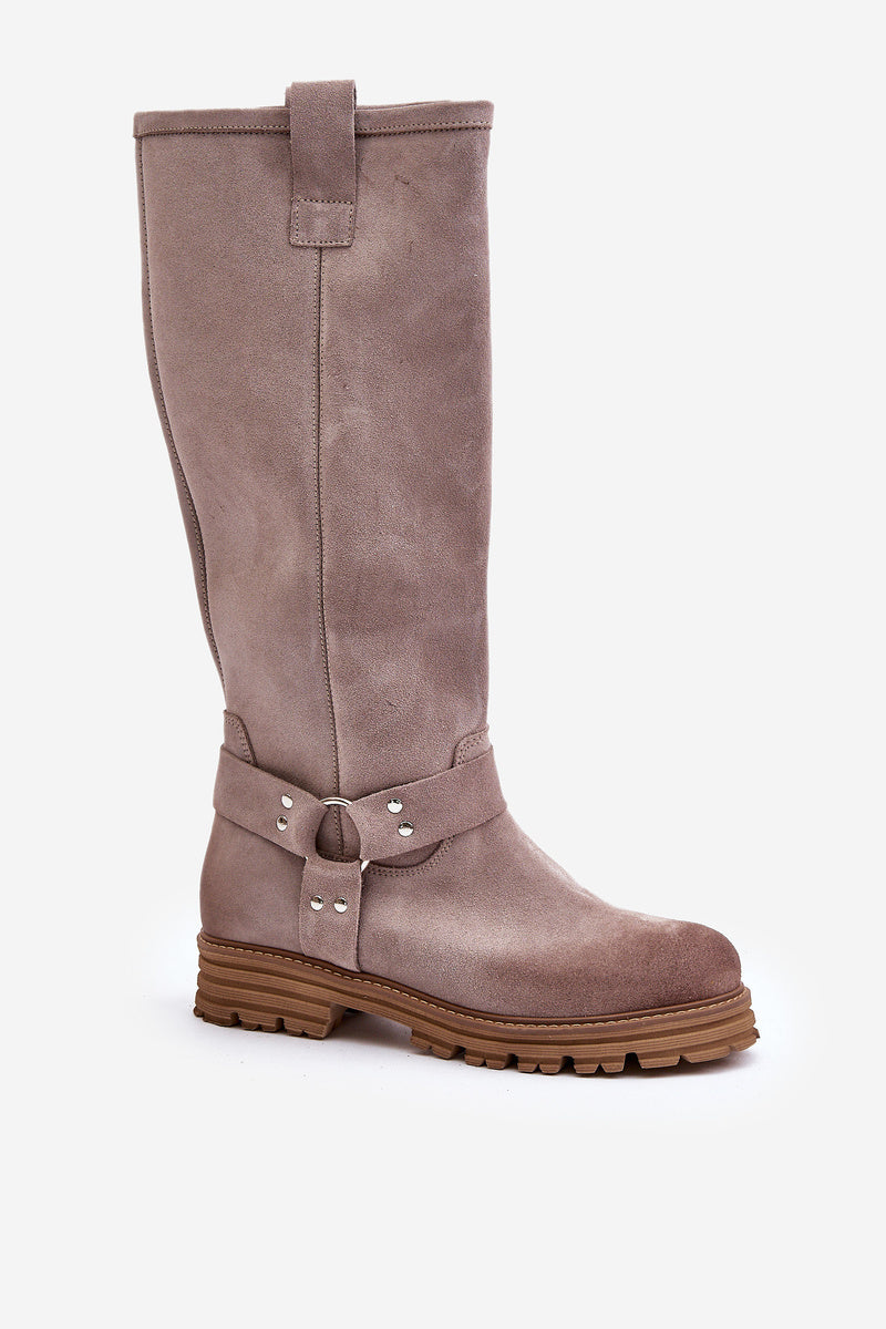 Naturleder Stiefel AGGIE