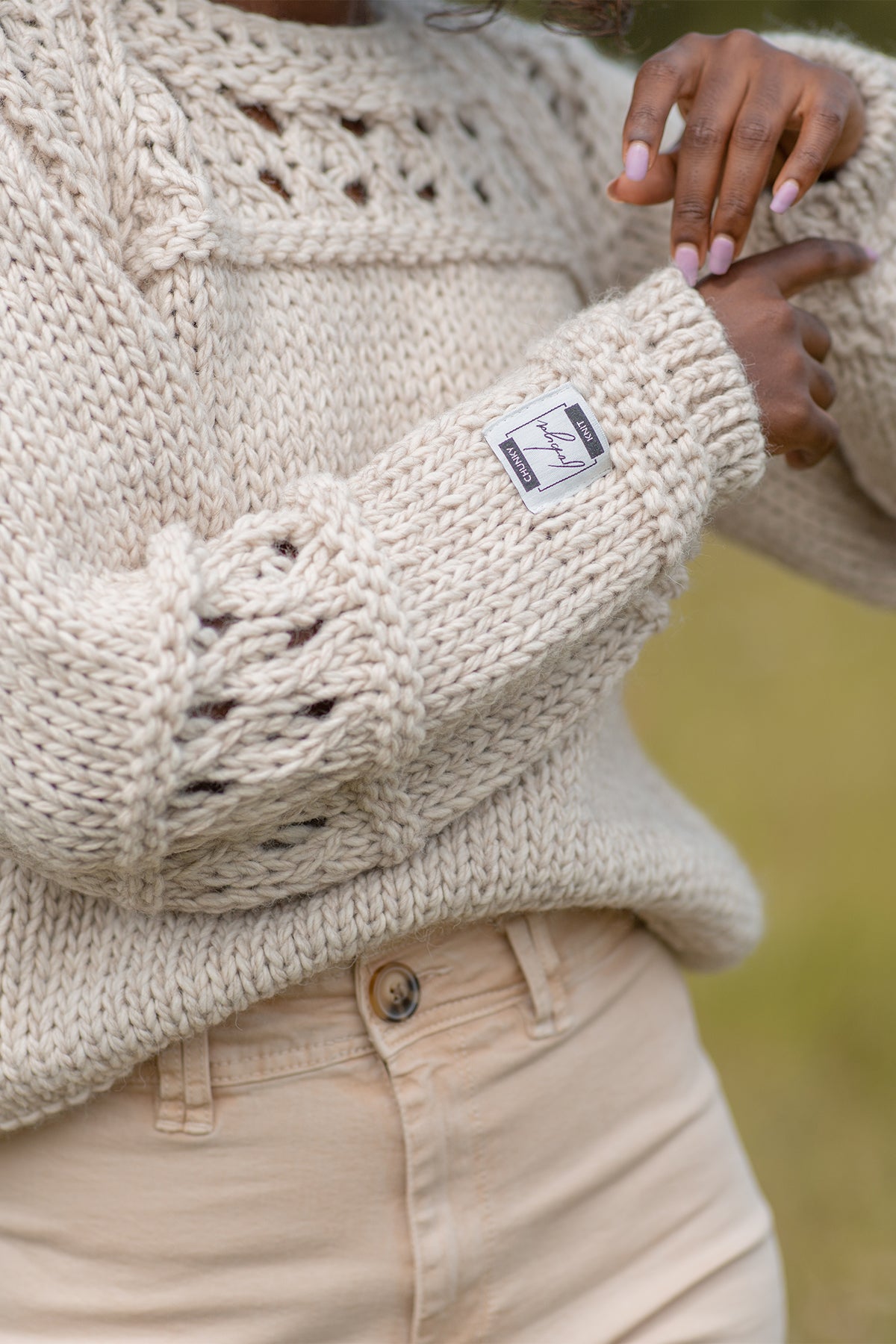 PULLOVER CHUNKY KNIT
