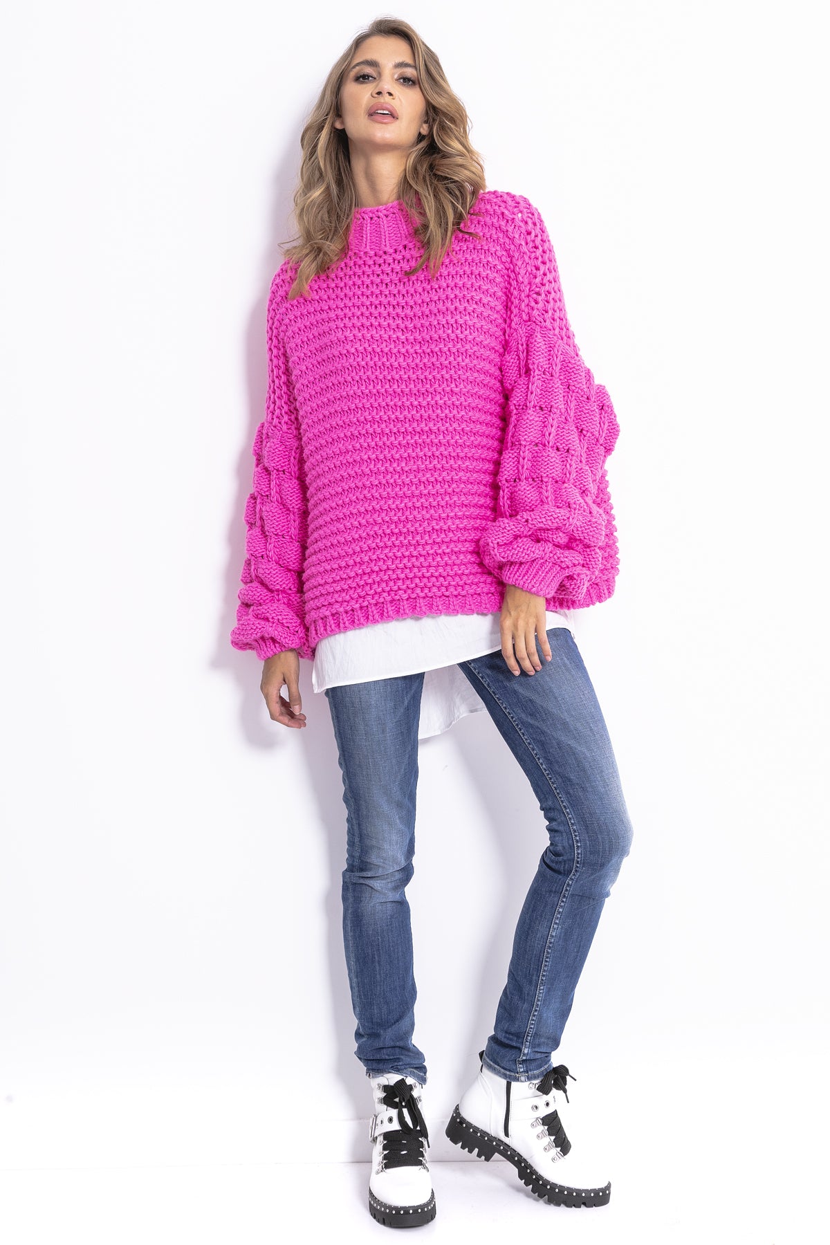 CHUNKY KNIT PULLOVER